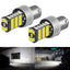 2pcs P21W 1156 BA15S LED Bulbs Car Lights Turn Signal Reverse Brake Light R5W 4014 LEDs 12V DC Automobiles Lamp DRL for Skoda - Korvel