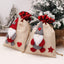 Christmas Decorations Cartoon Linen Drawstring Faceless Doll Candy Bag Forester Apple Bag Doll Gift Bag - Korvel