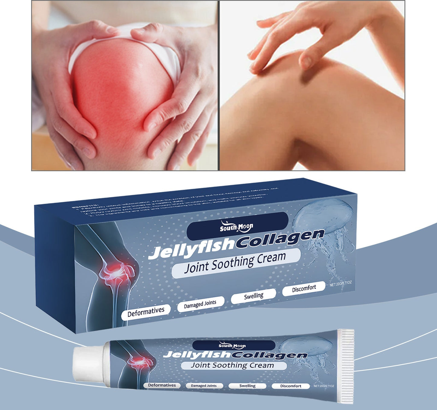 Joint Care Cream, Apply Elbow And Knee Massage External Pamper Wrist Nourishing Care Cream - Korvel