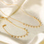 Fashionable and versatile titanium steel necklace white zircon stainless steel necklace for women - Korvel