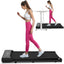 Undertable treadmill, walking mat, portable jogger with remote LED display (265 pounds) - Korvel
