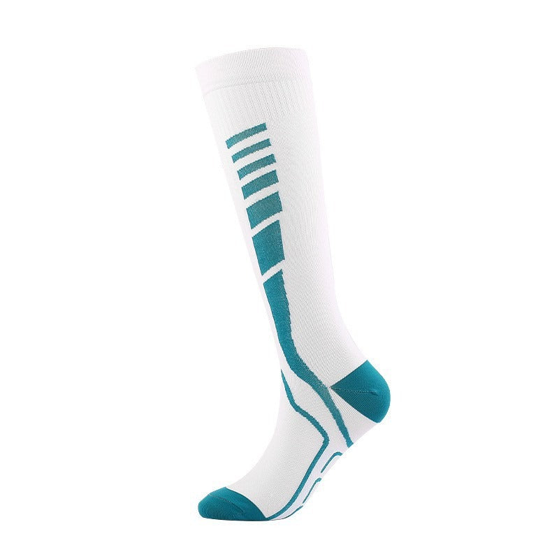 Valentine's Day Hot selling Pressure Socks Set with Black Heart Shaped Calf Socks and Heart Shaped Running Socks - Korvel