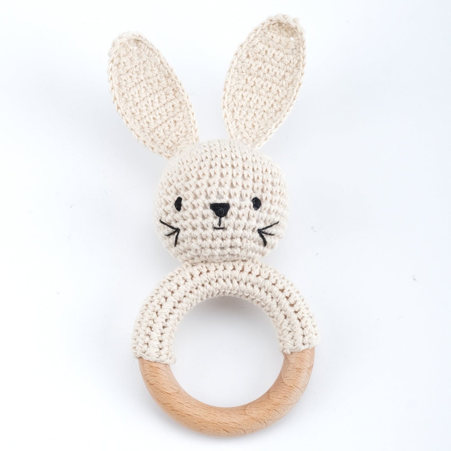 Carving Name Baby Soothing Bell Newborn Gift Bath Gift Knitted Cartoon Doll - Korvel