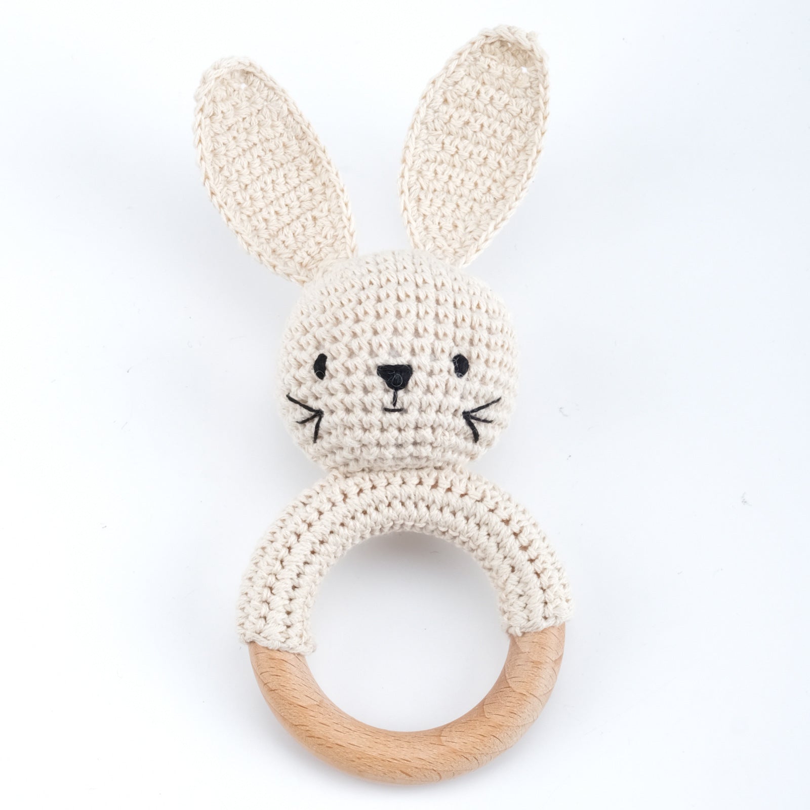 Carving Name Baby Soothing Bell Newborn Gift Bath Gift Knitted Cartoon Doll - Korvel