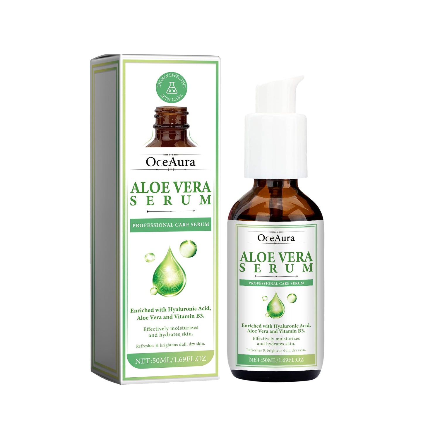 Suero Premium de Aloe Vera para Hidratación y Cuidado de la Piel