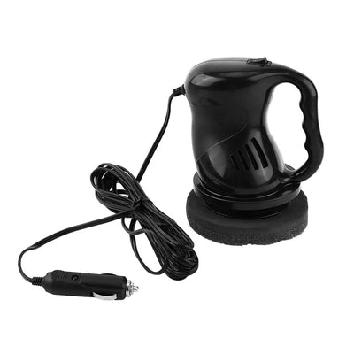 Car Polisher Waxing Polishing Machine Kit Automation Cleaning Car Buffing Car Accessories ABS Plastic Black 12V 40W Electric - Korvel