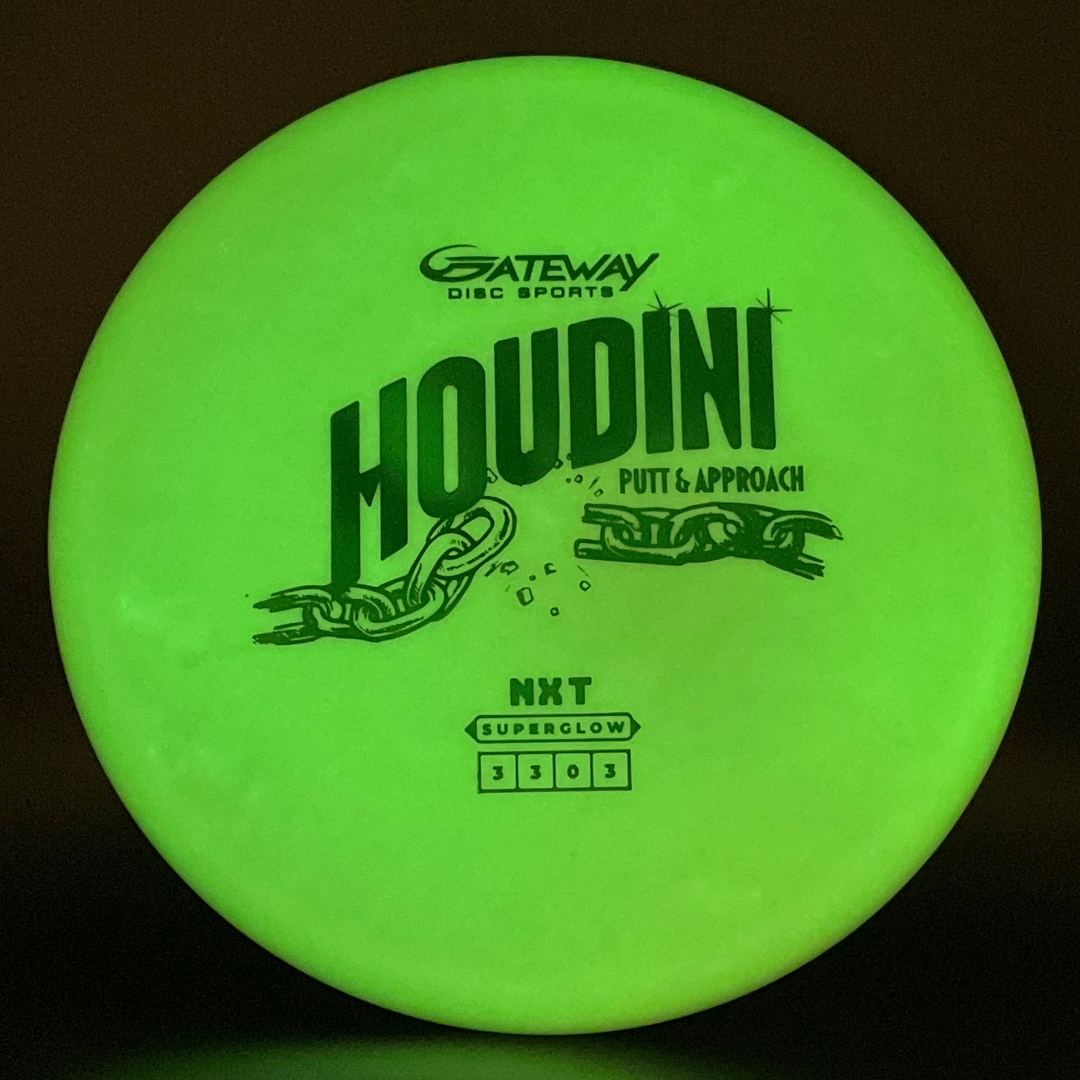NXT Superglow Houdini Disc Golf Disc