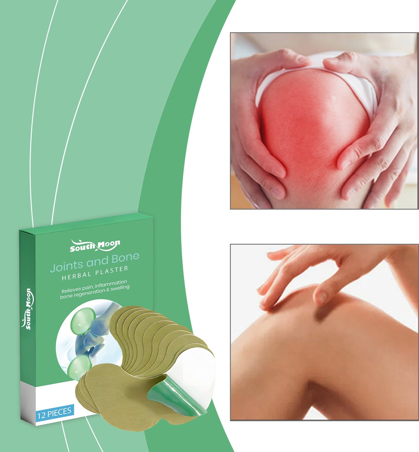 Parche Herbal para el Cuidado de las Articulaciones para un Alivio Suave