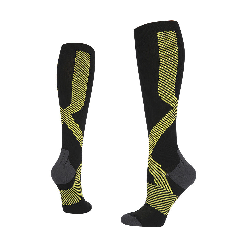 Sports pressure socks for men and women, comfortable for sports, compression socks with a pressure of - Korvel