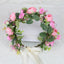 Elegant Flower Garland Hair Wreath for Special Occasions