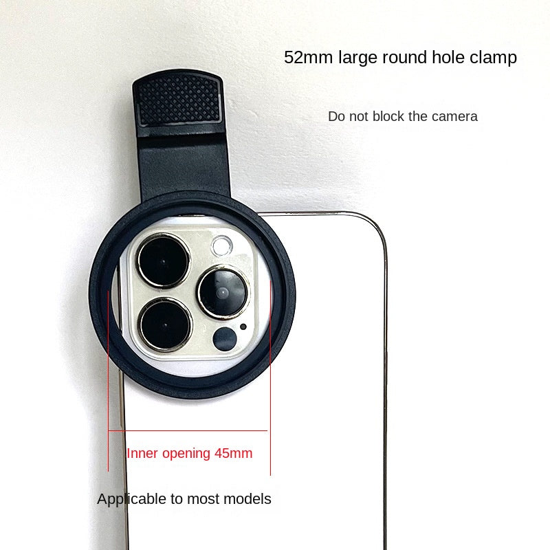 Objectif miroir Starlight 52 mm pour la photographie mobile