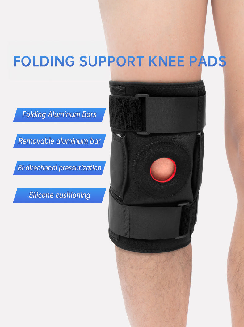 Adjustable hinged Patella Knee Support Brace for pain relief and knee joint protection - Korvel