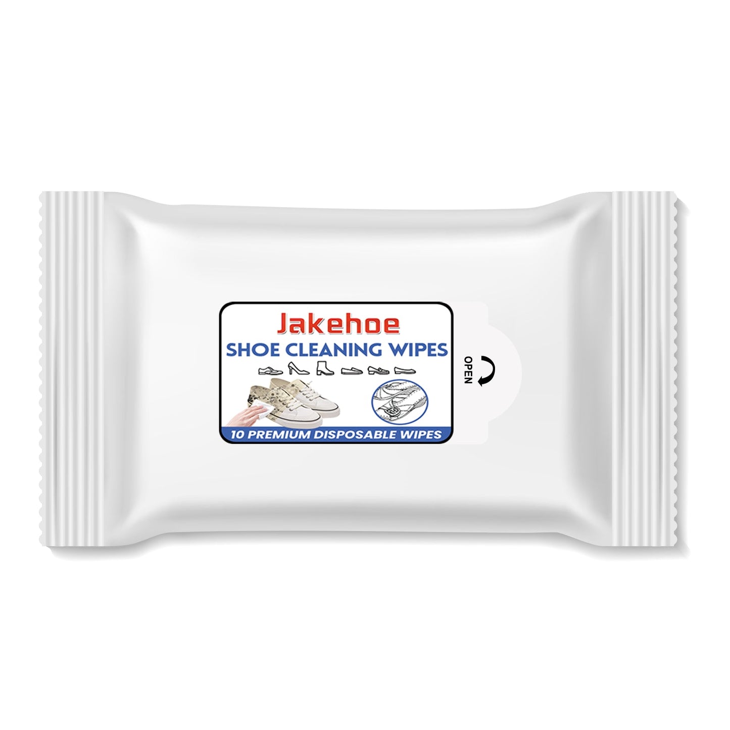Shoe Wipes, Leather Shoes Sneakers Wallet Leather Sofa Multi-Purpose No-Wash Decontamination Cleaning Wipes - Korvel