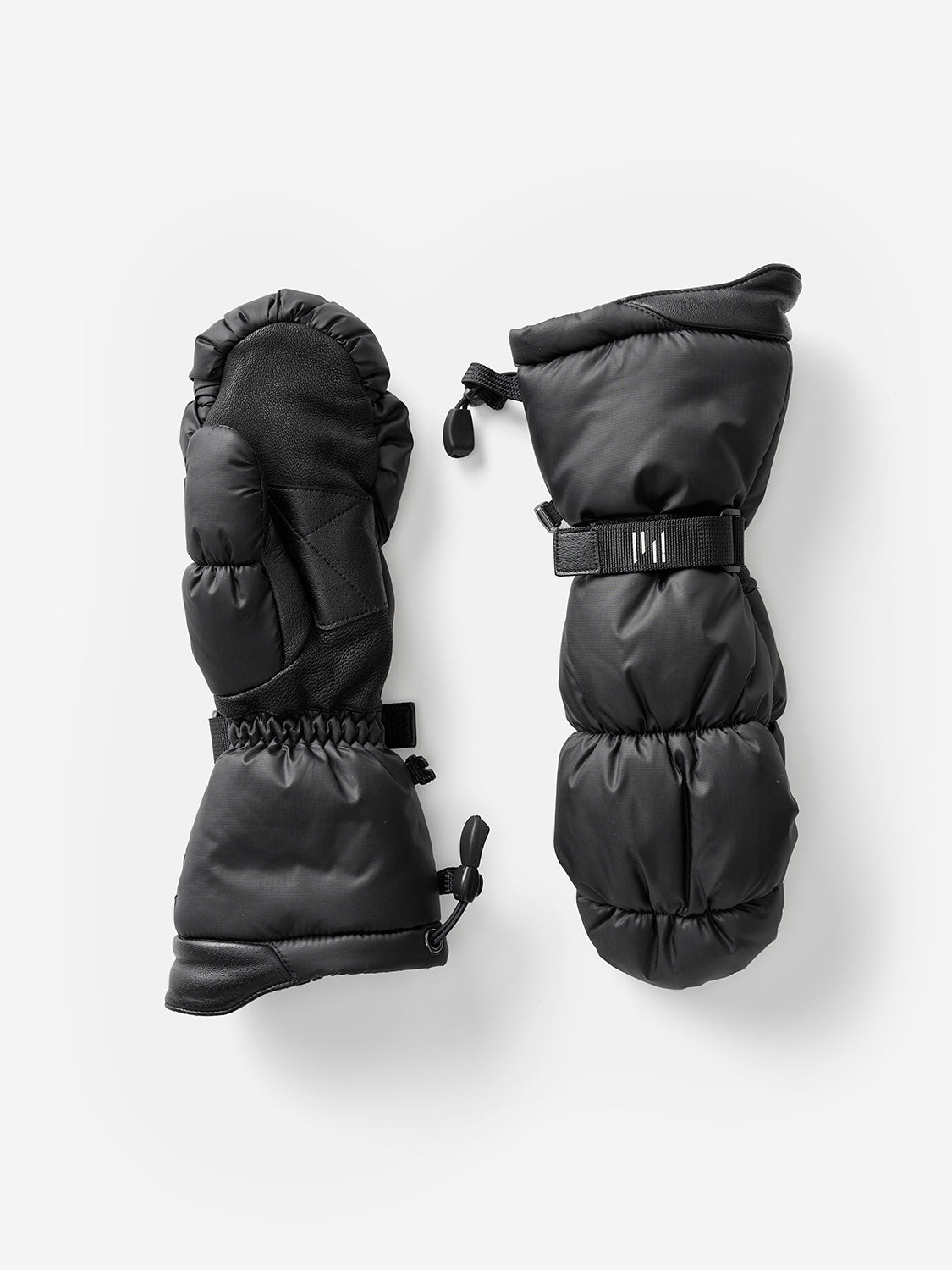 Puffy Mitten - Black - Korvel