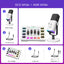 Fifine Game Live Streaming Equipment SC3 Full Set USB External Sound Card Microphone Desktop Karaoke - Korvel