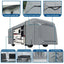 Umbrauto Class A RV Cover Upgraded Heavy Duty 7 Layers Top Windproof Breathable Class A Motorhome Camper Cover,Grey - Korvel