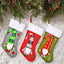 Chaussettes de Noël en tricot Rudolf pour une décoration festive