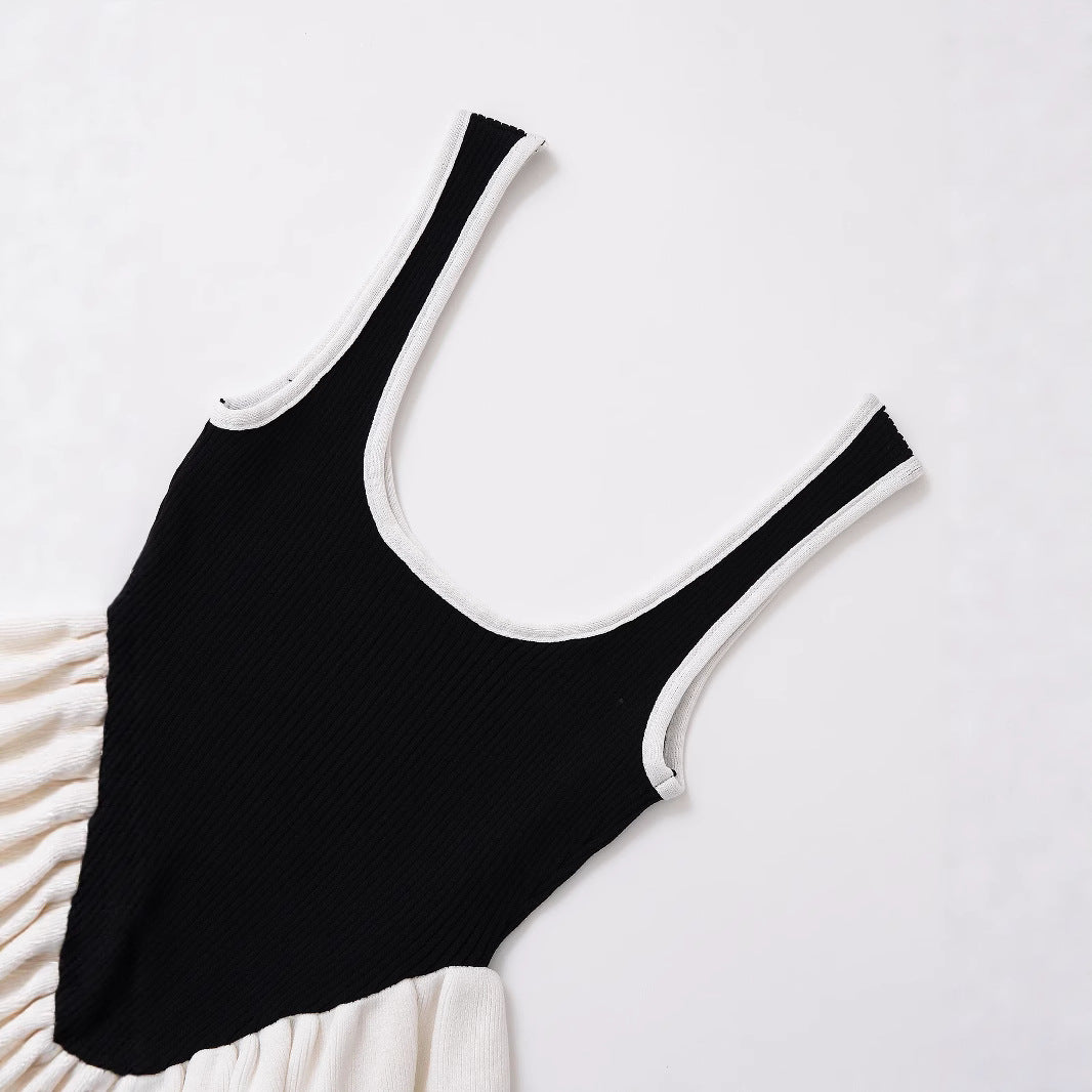 Elegant and Versatile Sleeveless Strap Top with  Design - Korvel