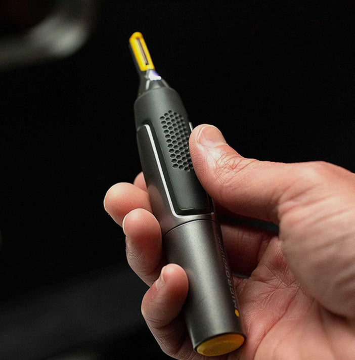 Electric nose hair eyebrow sideburns trimming and repairing device electric charging mini shaver shaving knife for men - Korvel