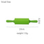 Wooden Handle Silicone Rolling Pin Rolling Pin Roller Flour Pin Small Medium And Large Household Baking Tools And Kitchenware - Korvel