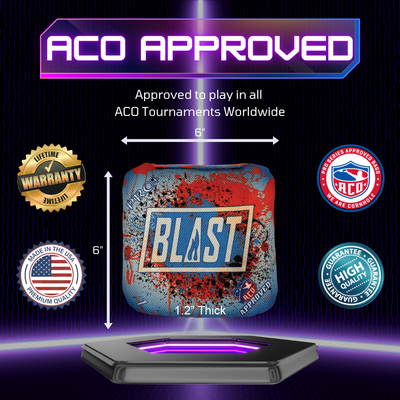 Premium ACO Certified Pro Cornhole Bags - Special Edition