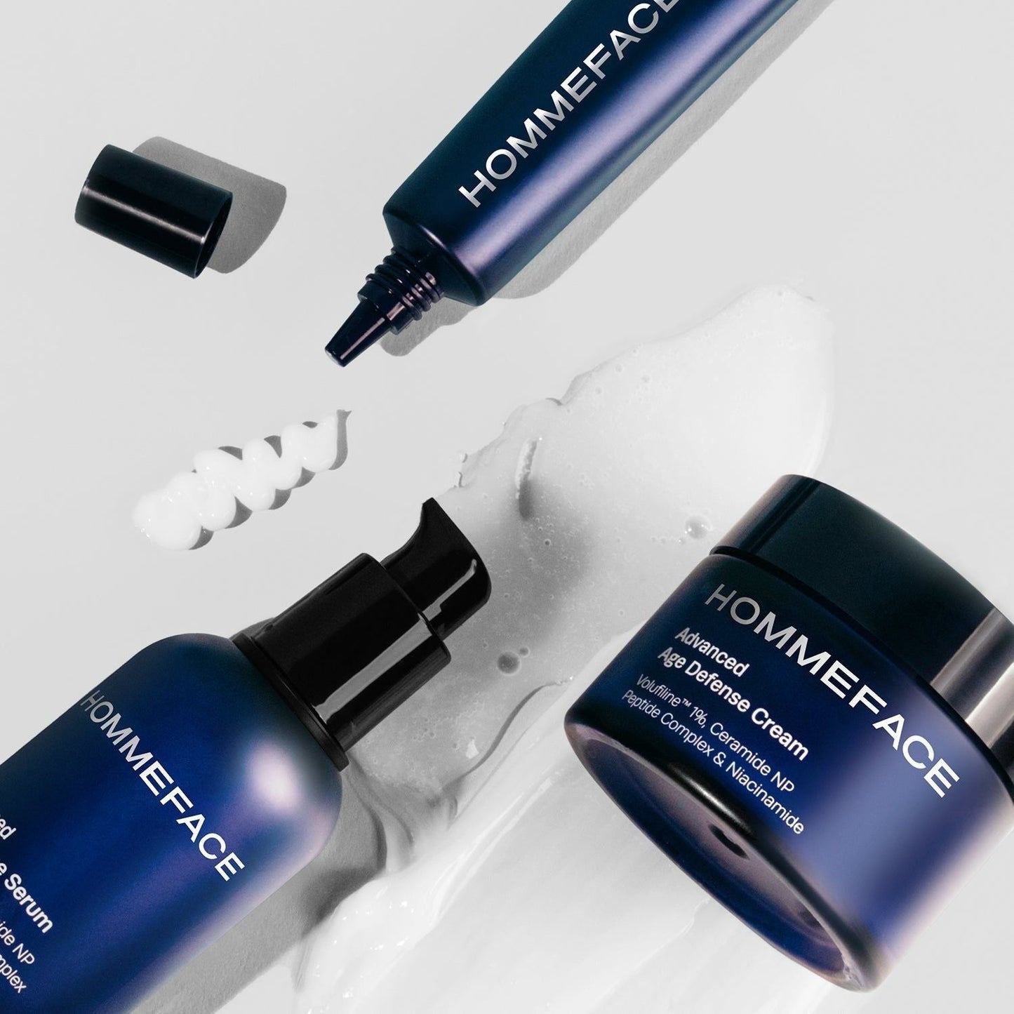 Conjunto de Cuidado de la Piel HommeFace Advanced Age Defense
