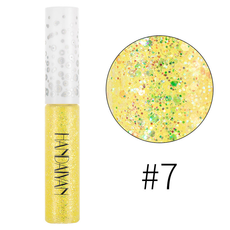 HANDAIYAN Symphony Eyeliner Eye Shadow Dream Shiny Eyeliner Jelly Bright Sequin Eyeliner Eye Shadow - Korvel