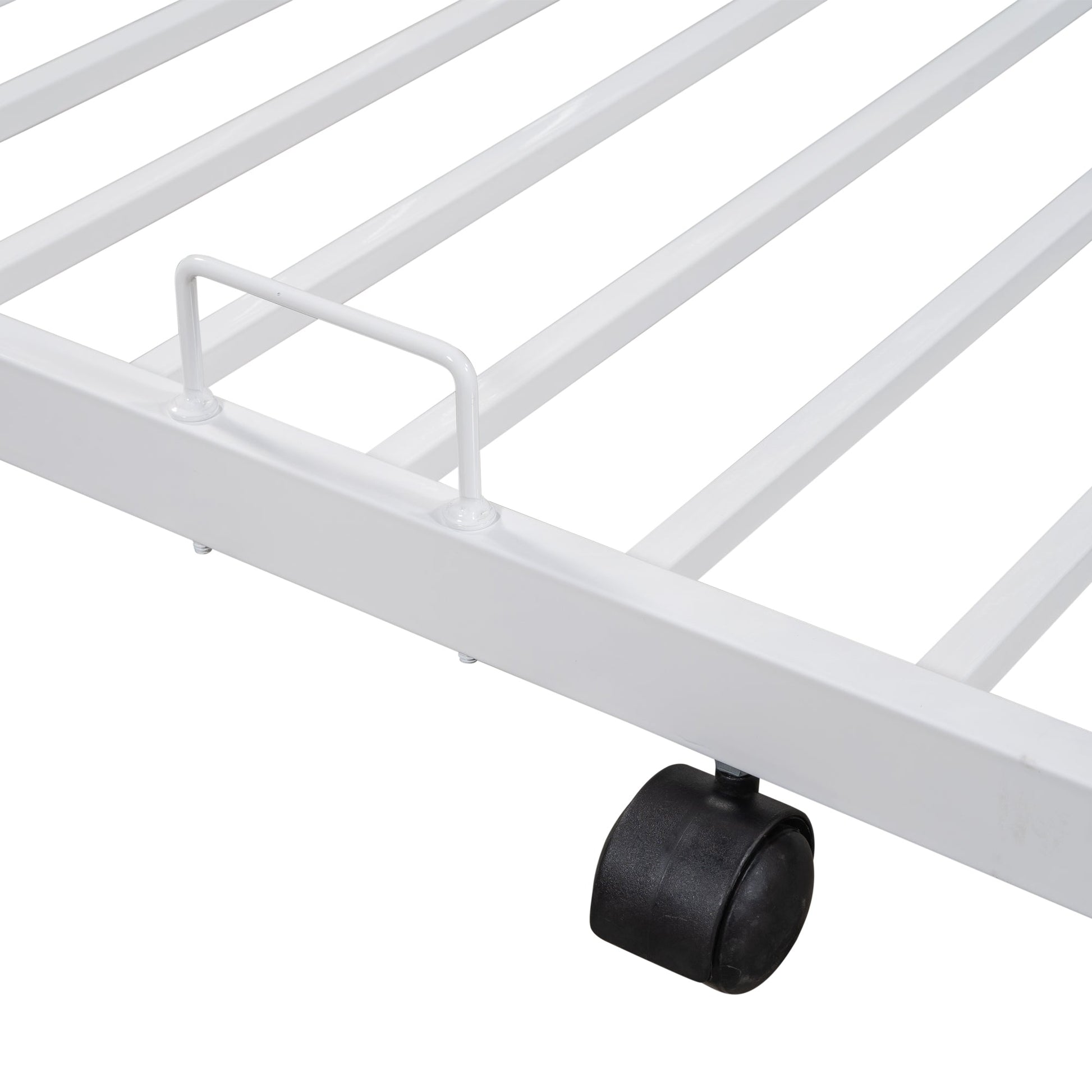 Metal Twin over Full Bunk Bed with Trundle - Korvel