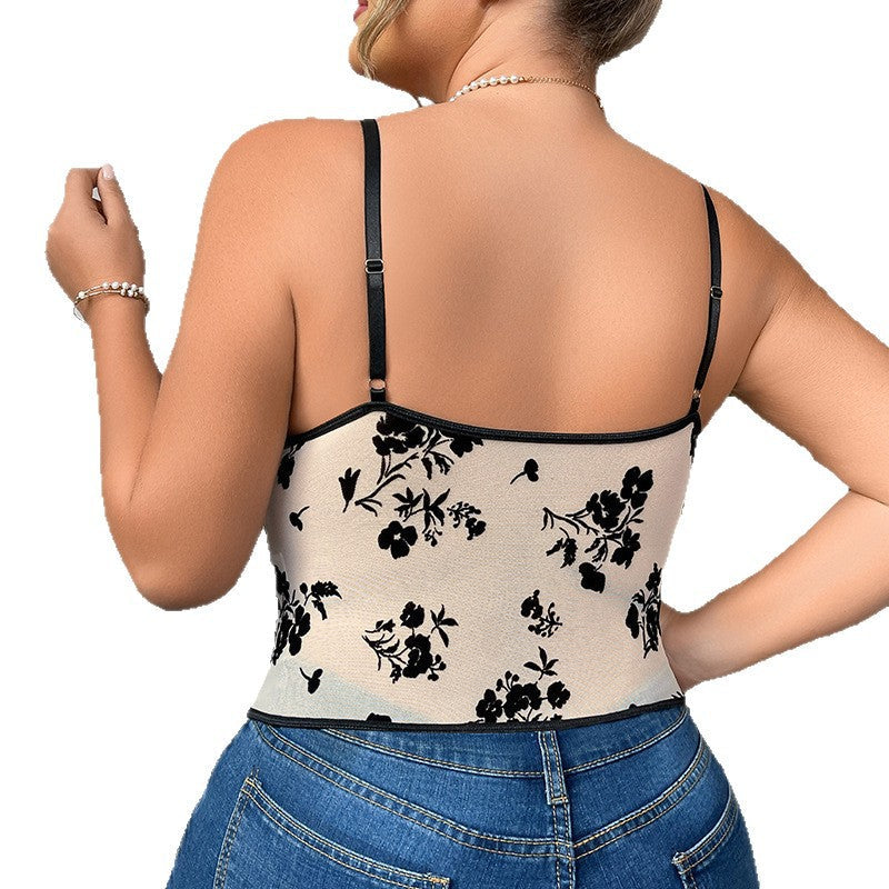 Elegant Backless French Style Camisole Top
