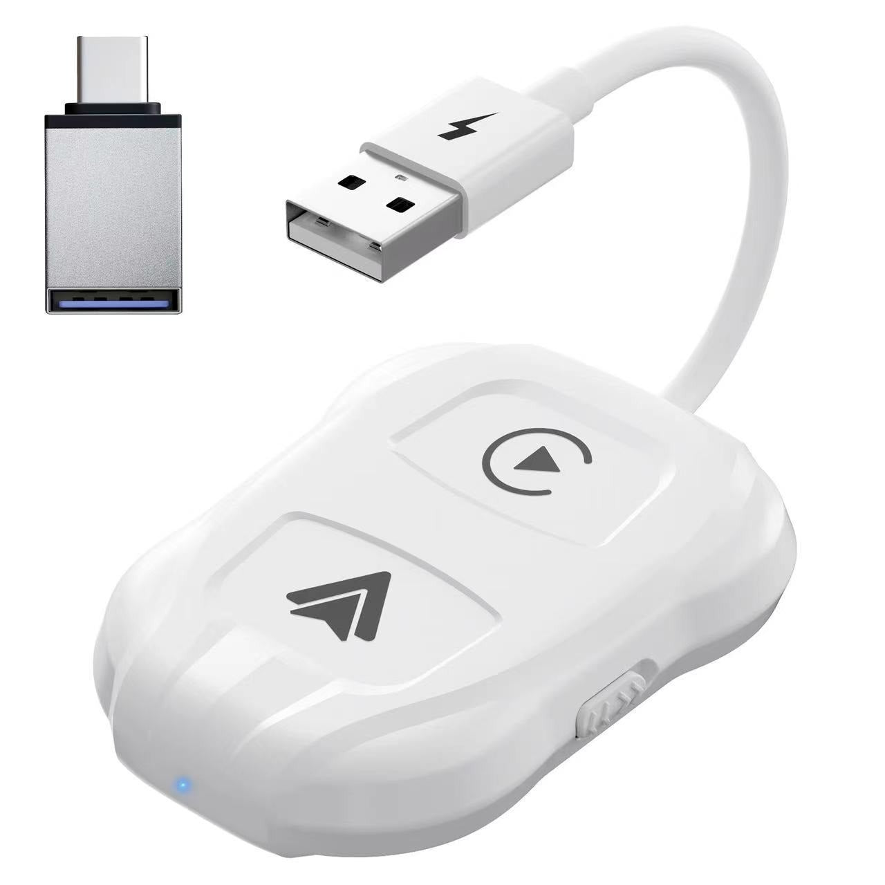Adaptateur Android Auto filaire à sans fil pour Apple CarPlay
