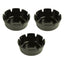 Anti drop and non fragile imitation porcelain plastic eight hole and eight slot ashtray cigarette cup - Korvel