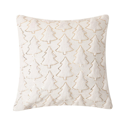 Nordic Plush Throw Pillow - Snow White