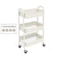 3 - tier rolling metal utility cart with wheels. Multifunctional, for kitchen, etc. Model: FRUTA - 001 1690 2090 - Korvel
