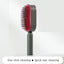 Pressing type cleaning design air cushion comb for women's long hair, specialized airbag massage comb, household hair comb - Korvel