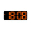 Simple Style LED Electronic Alarm Clock Battery and Plug-in Dual-use Timepiece Yida Time - Korvel