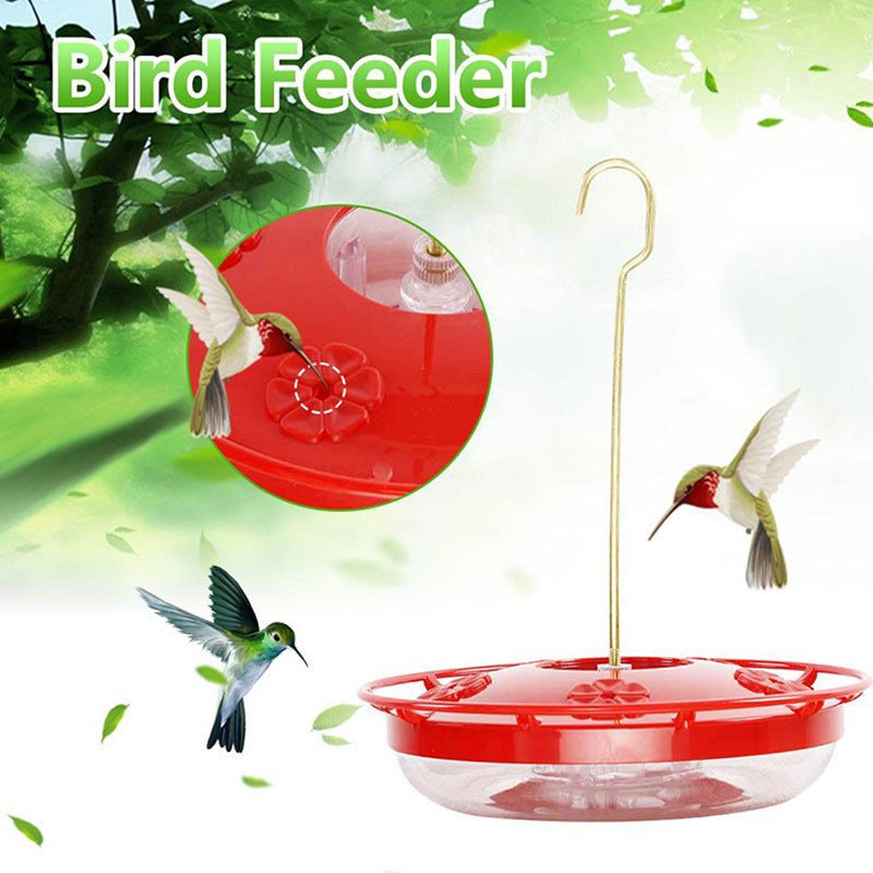 Creative Hummingbird Feeder, Outdoor Hanging Hummingbird Feeder, Hummingbird Feeding Device - Korvel