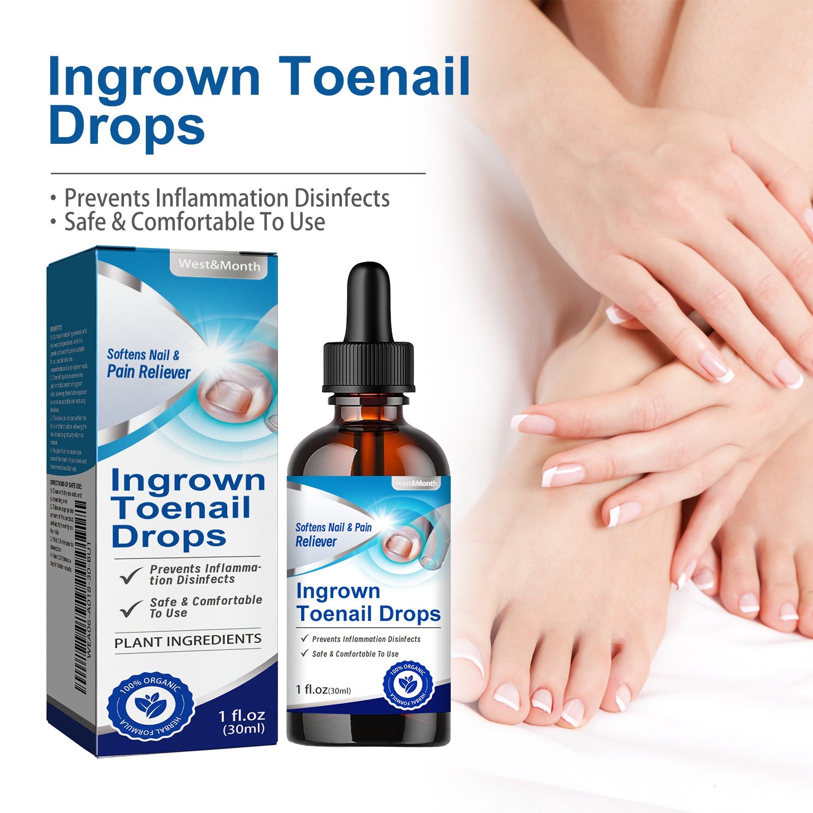 Nail Repair Solution Gentle Clean, Moisturize, Moisturize And Nourish Nails And Nails - Korvel