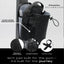 Magnetic Sling Bag for Men & Women. Ideal as a gym, travel, and work bag. Keeps your belongings off the dirty gym floor. - Korvel