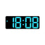 Simple Style LED Electronic Alarm Clock Battery and Plug-in Dual-use Timepiece Yida Time - Korvel