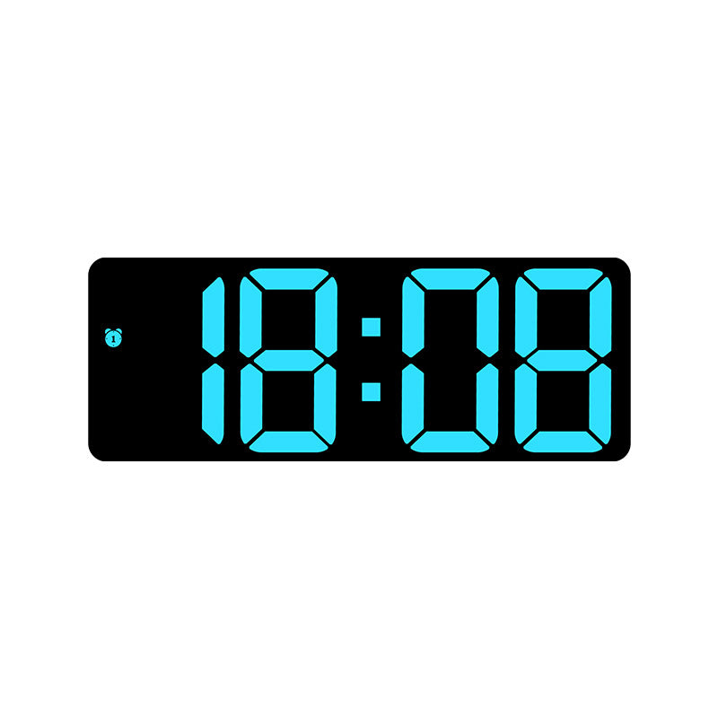 Simple Style LED Electronic Alarm Clock Battery and Plug-in Dual-use Timepiece Yida Time - Korvel