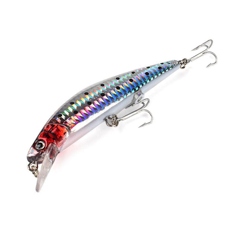 Twitching Fishing Lures Bait Electric Life-like vibrate fishing Lures USB Rechargeable Flashing LED light - Korvel