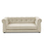 Elegant Rectangle Pet Bed for Medium and Large Dogs, Durable Elevated Dog Sofa Bed, Comfortable Dog Couch Beige - Korvel