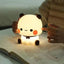 Cute Panda Night Light LED Squishy Novelty Animal Touch Night Lamp 3 Modes Dimmable Baby kids Bedroom Night light Pat Lamp - Korvel