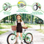 Multiple Colors,Girls Bike for 4-7 Years Old Kids,16 inch wheel , Training Wheels Included - Korvel