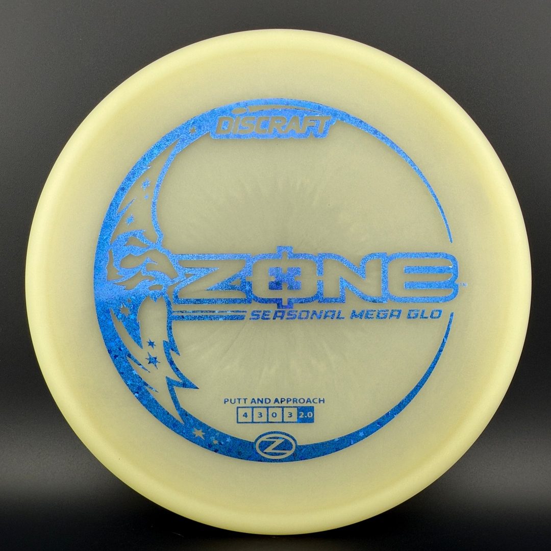 Discraft Mega Glo Zone - Premium Glow Disc Golf Putter