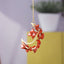 Natural crystal broken stone moon pendant Melkaba DIY woven wind chime pendant decoration crystal ornament gift - Korvel