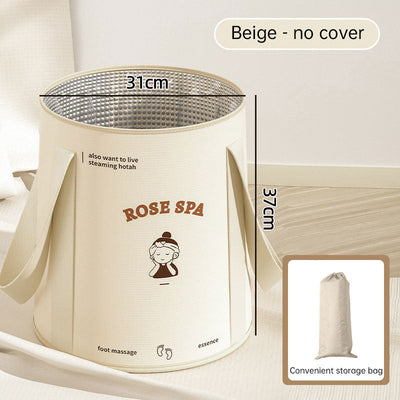 Bassin de bain de pieds portable et pliable pour la maison et les voyages