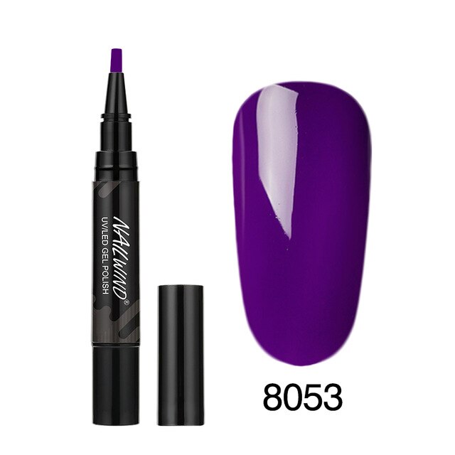 Venalisa 60 Colors Soak Off Gel Nail Polish with Glue Pen