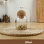 Food Storage Glass Jar with Wood Lid Ball Clear - Korvel