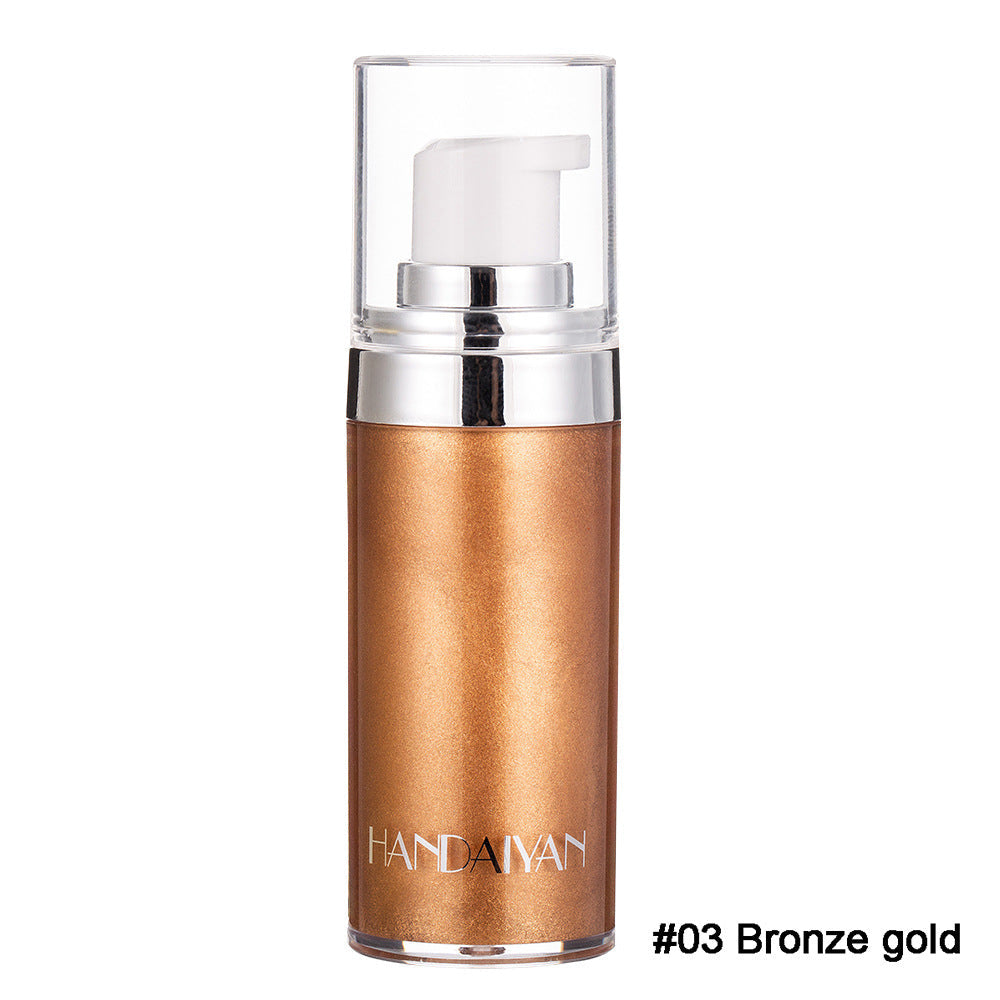 HANDAIYAN Body Highlighter Body Brightening Liquid Highlighter Brightening Liquid Lotion - Korvel